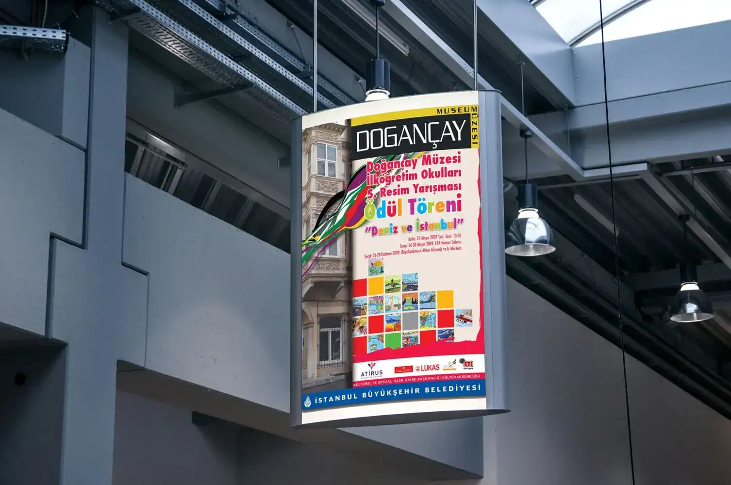 Doğançay Müzesi Afiş ve Billboard Tasarımı