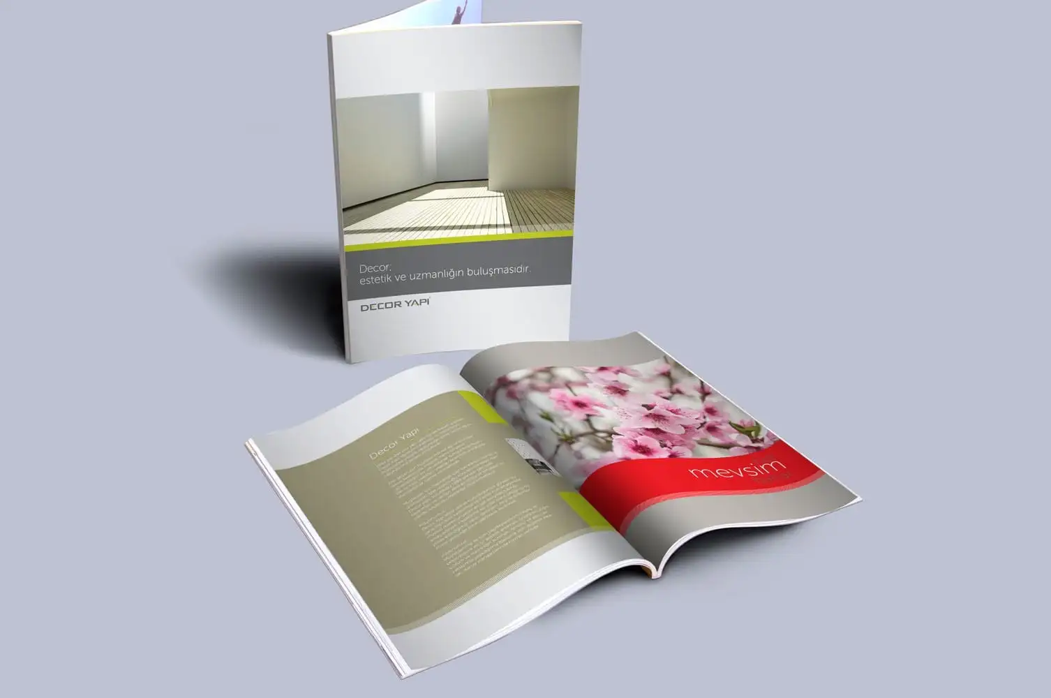Decor Yapı katalog tasarımı